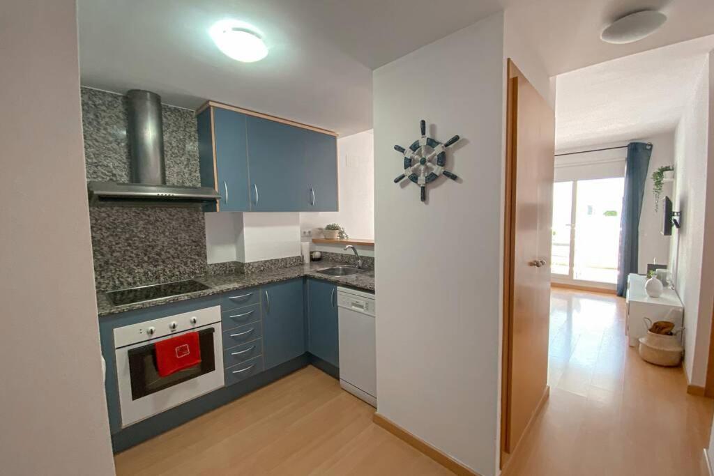 Blue Marina - Terraza, Piscina Y Wifi Gratis Apartment Roses Exterior photo